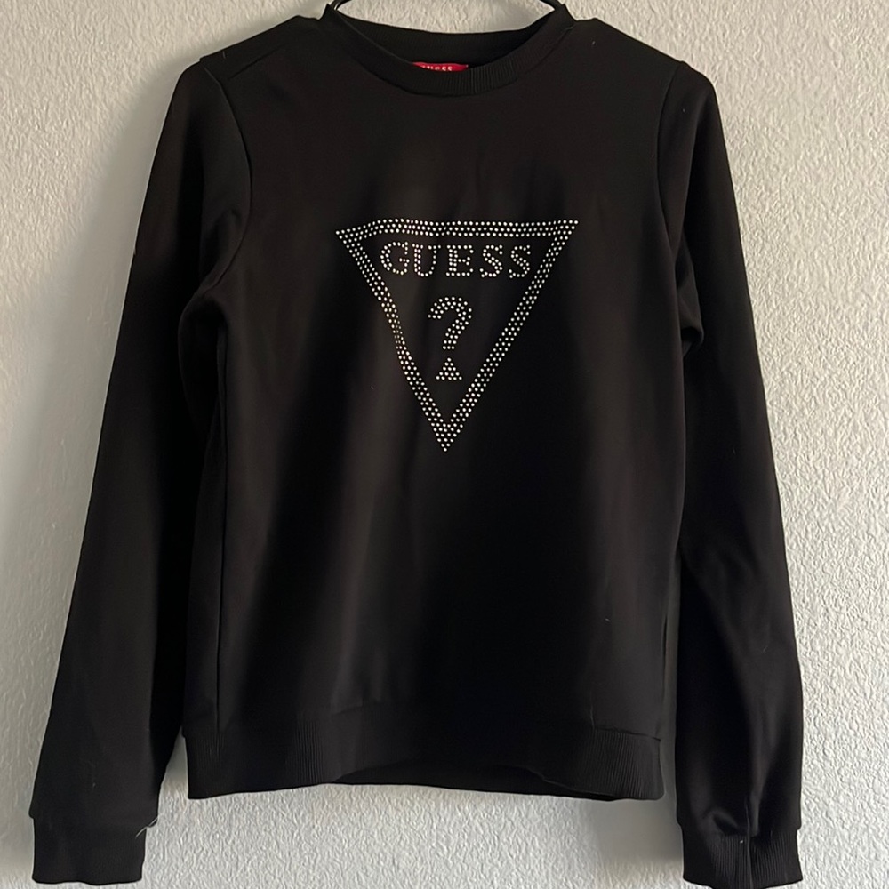 SM BLACK GUESS PULLOVER